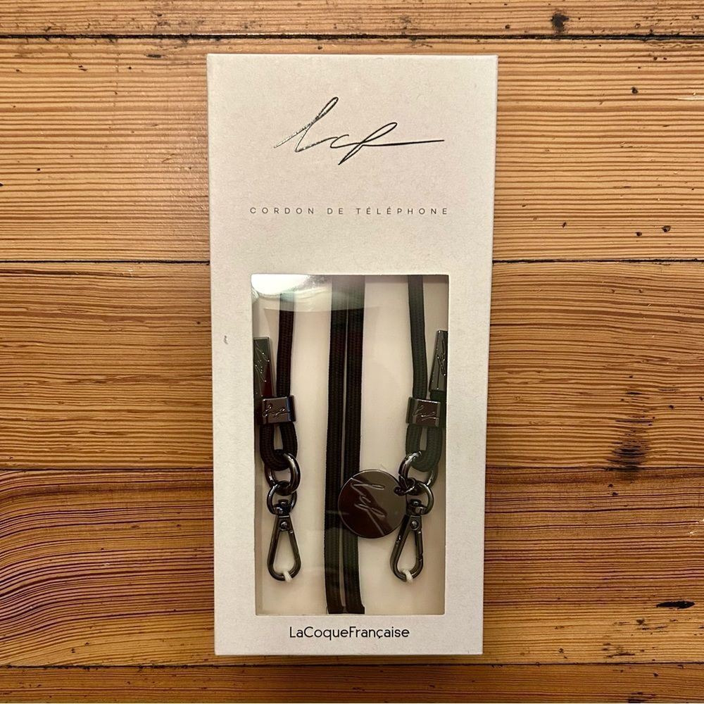LaCoqueFrançaise Plain Nae Cord Black. NWT.